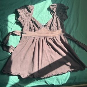 Vintage Y2K babydoll top